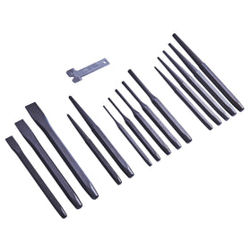 16pc MECHANICS' PUNCH & CHISEL SET