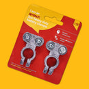 2pc HEAVY DUTY BATTERY CLAMPS