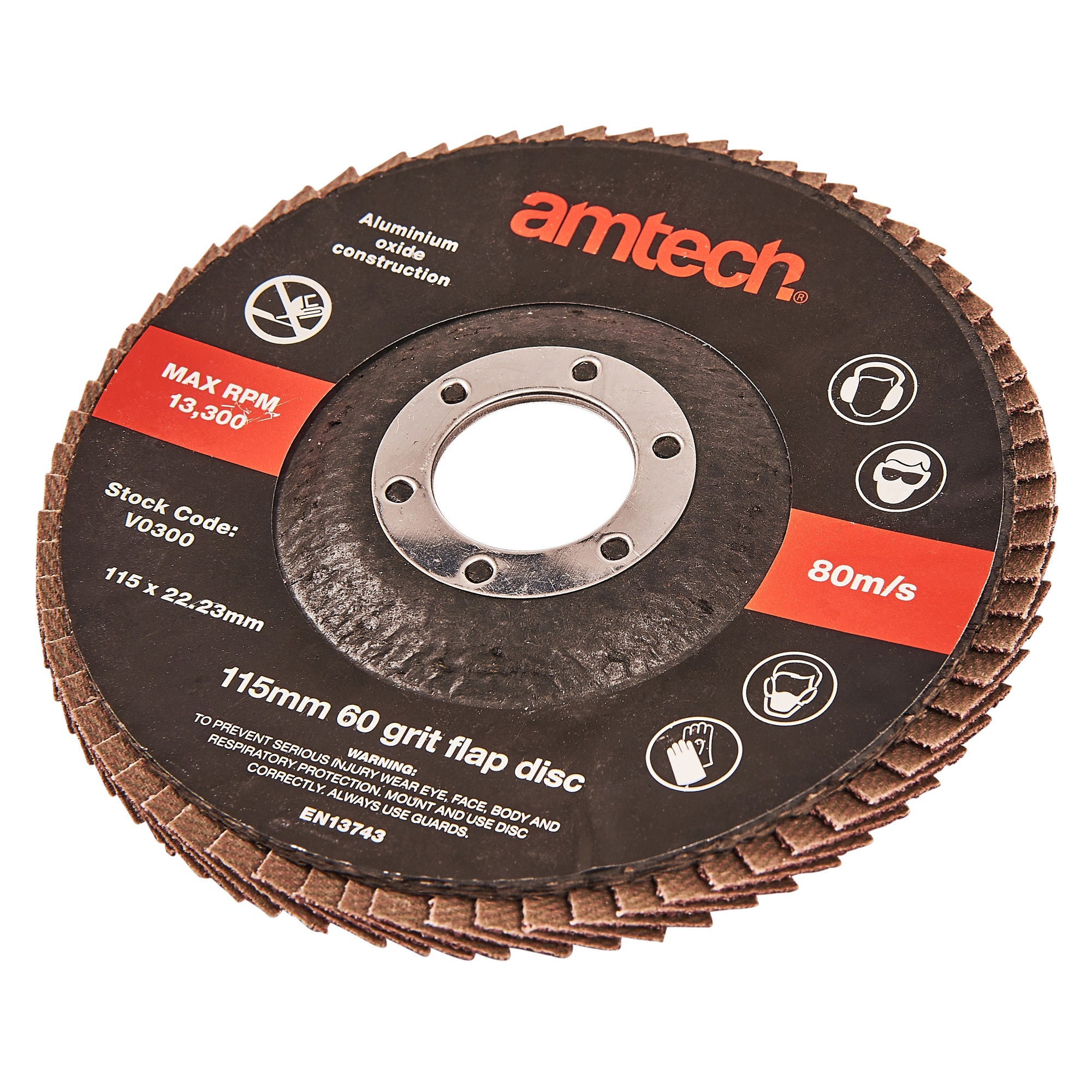 115mm FLAP DISC (60 GRIT)