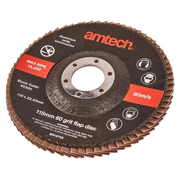 115mm FLAP DISC (60 GRIT)