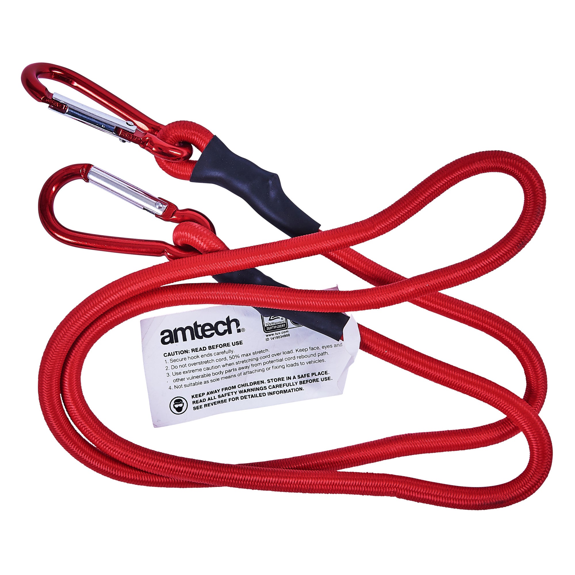 48" BUNGEE CORD & CLIPS