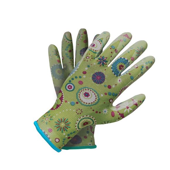 GARDEN GLOVES GREEN SMALL (SIZE:7)
