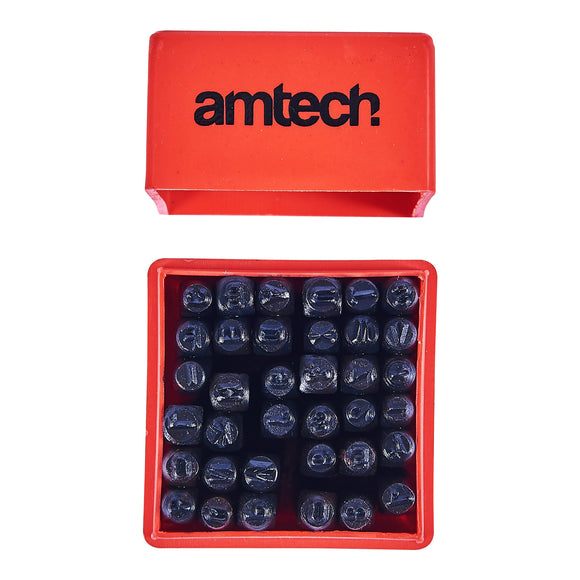 36pc NUMBER AND LETTER PUNCH SET