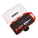 38pc STUBBY RATCHET SCREWDRIVER & BIT SET