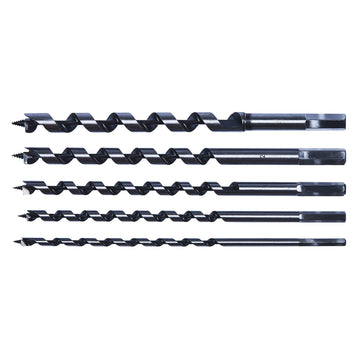 5pc AUGER BIT SET (6, 8, 10, 12, 14mm)