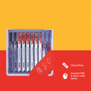 10pc MIXED JIGSAW BLADES - CLAMP FITTING