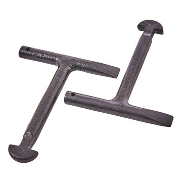 2pc T-HANDLE MANHOLE KEY SET