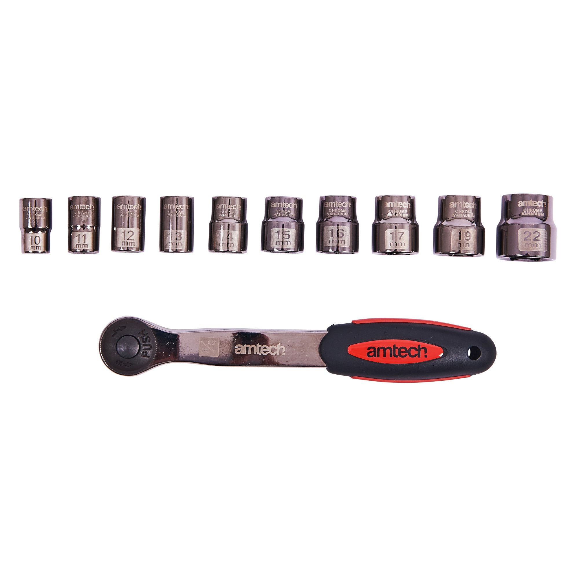 11pc 3/8" SOCKET SET