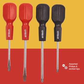 4pc CABINET HANDLE SCREWDRIVER SET