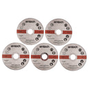 5pc 1.2mm x115mm METAL CUTTING DISCS