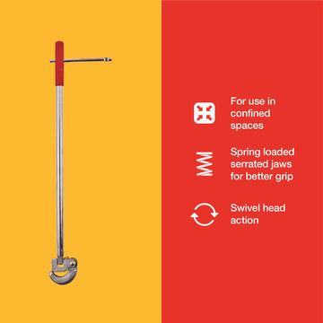 16'' ADJUSTABLE BASIN WRENCH