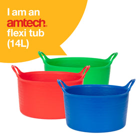 3pcs 14L FLEXITUB BUNDLE SET (1 x N3020 RED+ 1 x N3060 GREEN + 1 x N3040 BLUE ) (VIRGIN)