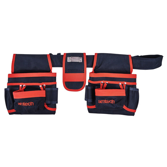 DOUBLE TOOL AND NAIL POUCH