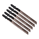 5pc REVERSE CUT WOOD JIGSAW BLADE SET ( AMT101BRF)