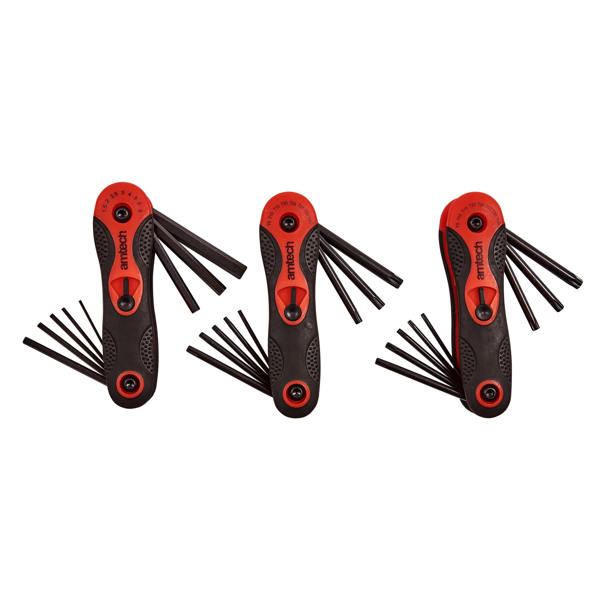 3pc FOLDING KEY SET