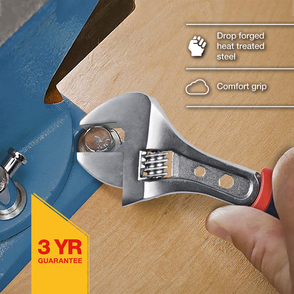 3pcs ADJUSTABLE WRENCH SET ( 6, 8, 10 INCH)