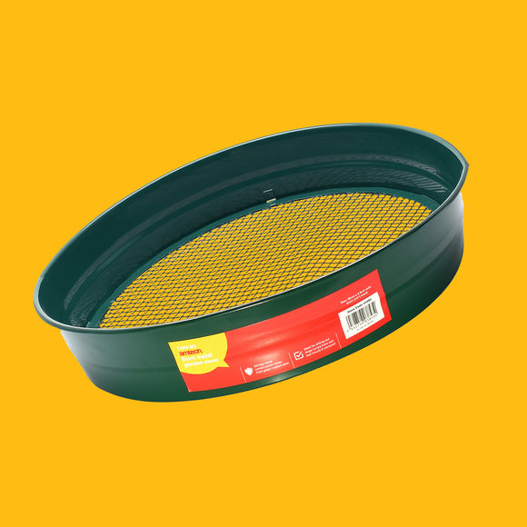 37cm (14 1/2") METAL GARDEN SIEVE (6MM MESH)