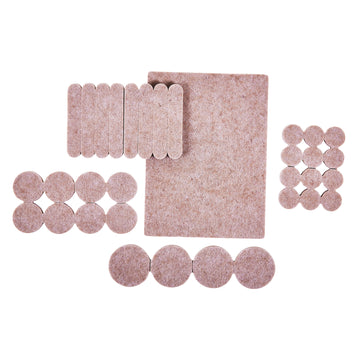 33pc SELF ADHESIVE FELT PAD SET