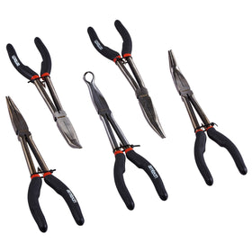 5pc 11" LONG REACH PLIER SET