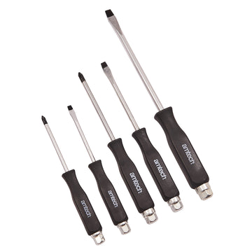 5pc GO-THRU SCREWDRIVER SET