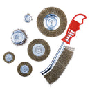 7pc WIRE BRUSH SET