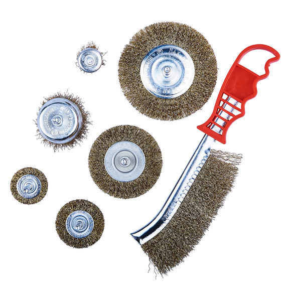 7pc WIRE BRUSH SET