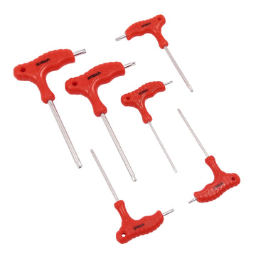6pc T-HANDLE TORX KEY SET