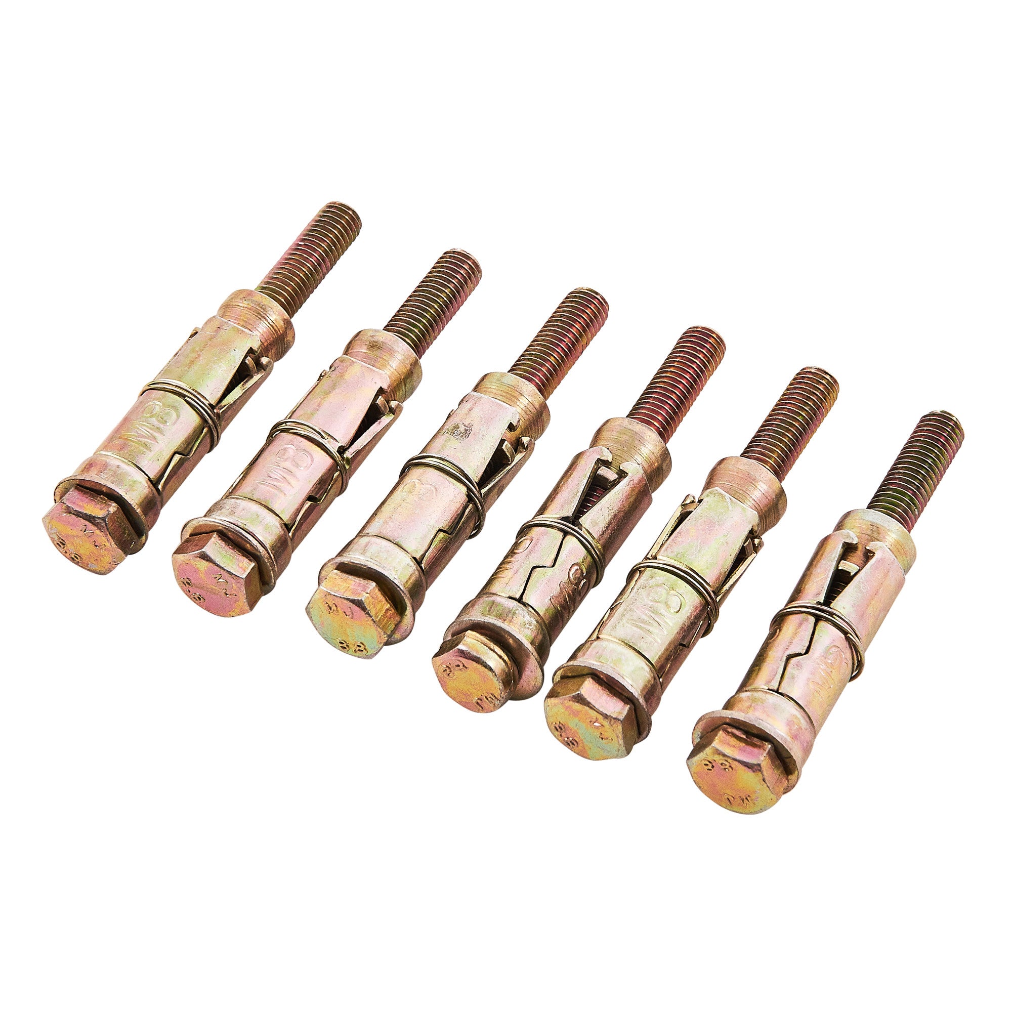 Lot De 40 Chevilles à Verrouillage YZP – M8 X 75 Mm, En Acier Plaqué Zinc, Onestopdiy