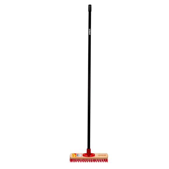 300mm (12") STIFF BRISTLE BROOM SET