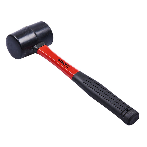 8oz (225g) RUBBER MALLET - FIBREGLASS SHAFT