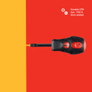 2pc STUBBY SCREWDRIVER SET (PZ2 AND SLOTTED 6MM)