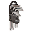 9pc L TYPE TORX KEY