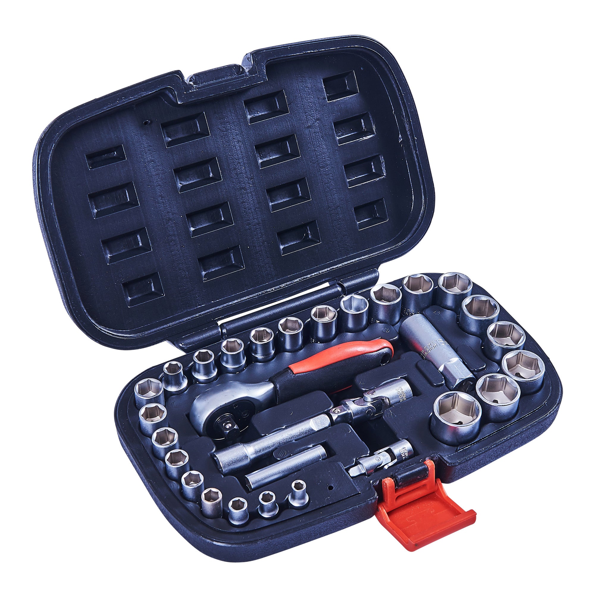 30pc 1/4" & 3/8" SOCKET SET