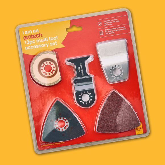 13pc MULTI TOOL ACCESSORY SET