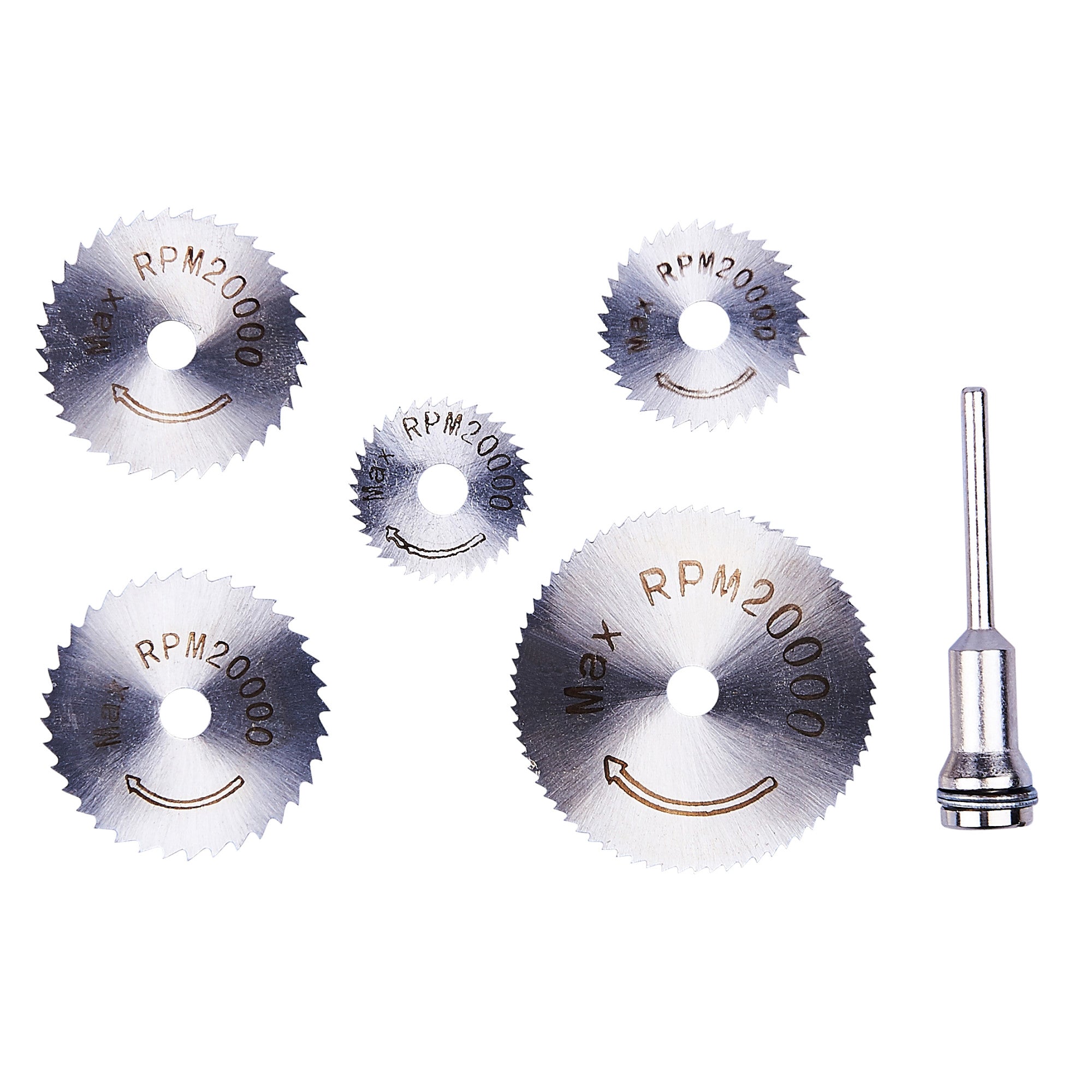 6 Piece High Speed Steel (Hss) Saw Disc Set - Fallback Image
