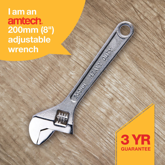 8'' ADJUSTABLE WRENCH