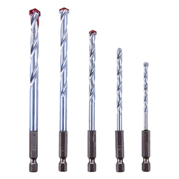 5pc HEX SHANK MASONRY DRILL BIT SET