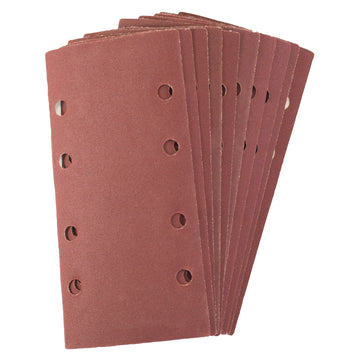 10pcs  HOOK AND LOOP SANDING SHEET (P240 GRIT) (93 X 187MM)