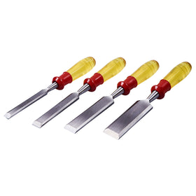 4pc BEVEL EDGE CHISEL SET