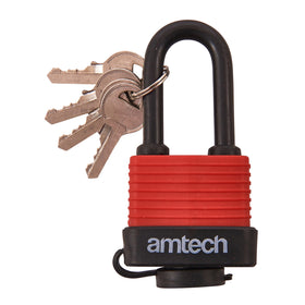40mm LONG SHACKLE WEATHERPROOF PADLOCK