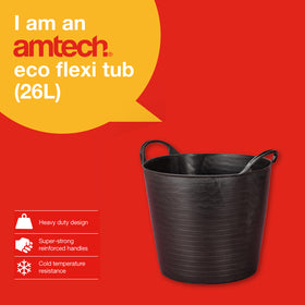 FLEXITUB 26L BLACK (ECO)
