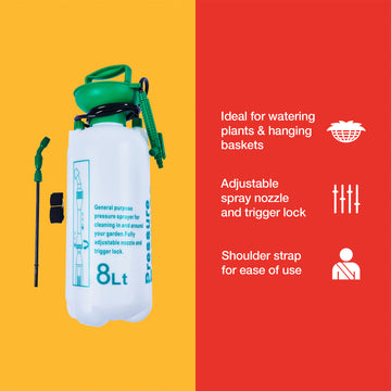 8 LITRE PRESSURE SPRAYER