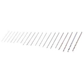 20pc HSS MICRO DRILL BITS (0.3 - 1.6mm)