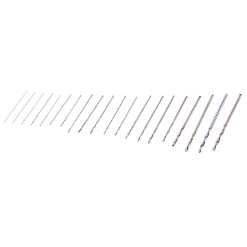 20pc HSS MICRO DRILL BITS (0.3 - 1.6mm)