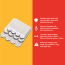 12pc ASSORTMENT OF REMOVEABLE SELF-ADHESIVE PICTURE HANGING STRIPS