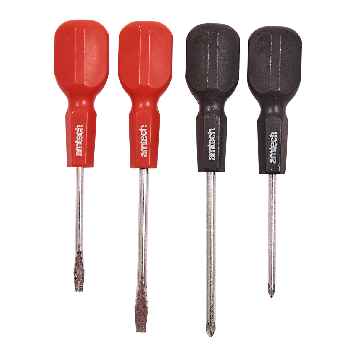 Amtech Screwdriver Set Amtech L0850 4 Piece cabinet handle screwdriver set | Amtech DIY