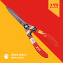 GARDEN SHEARS - PLASTIC HANDLE
