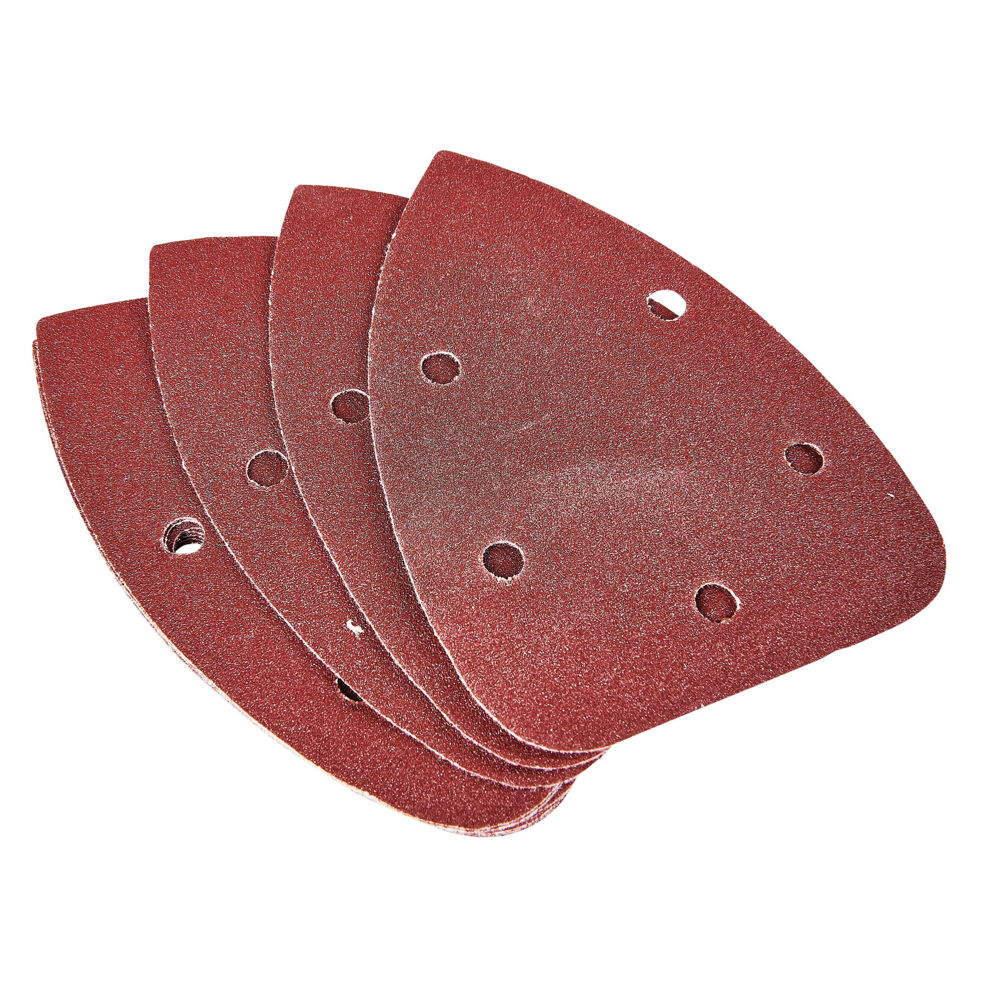 10pc  DELTA SANDING SHEET SET (P120 GRIT ) (140x140x100MM)