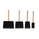 4pcs POLY FOAM BRUSHES