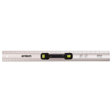 24" RULE WITH SPIRIT LEVEL